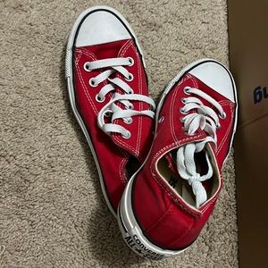 Red converse